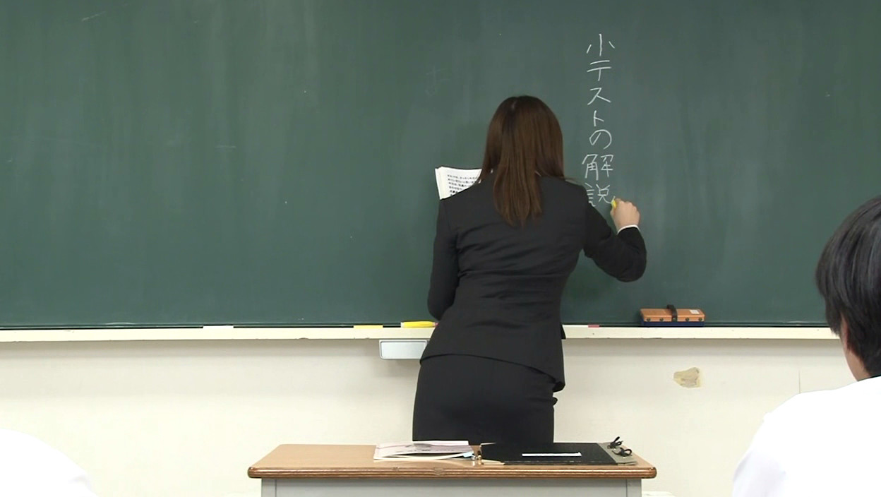 女教師に顔射! 国語の先生編/化学の先生編 画像3