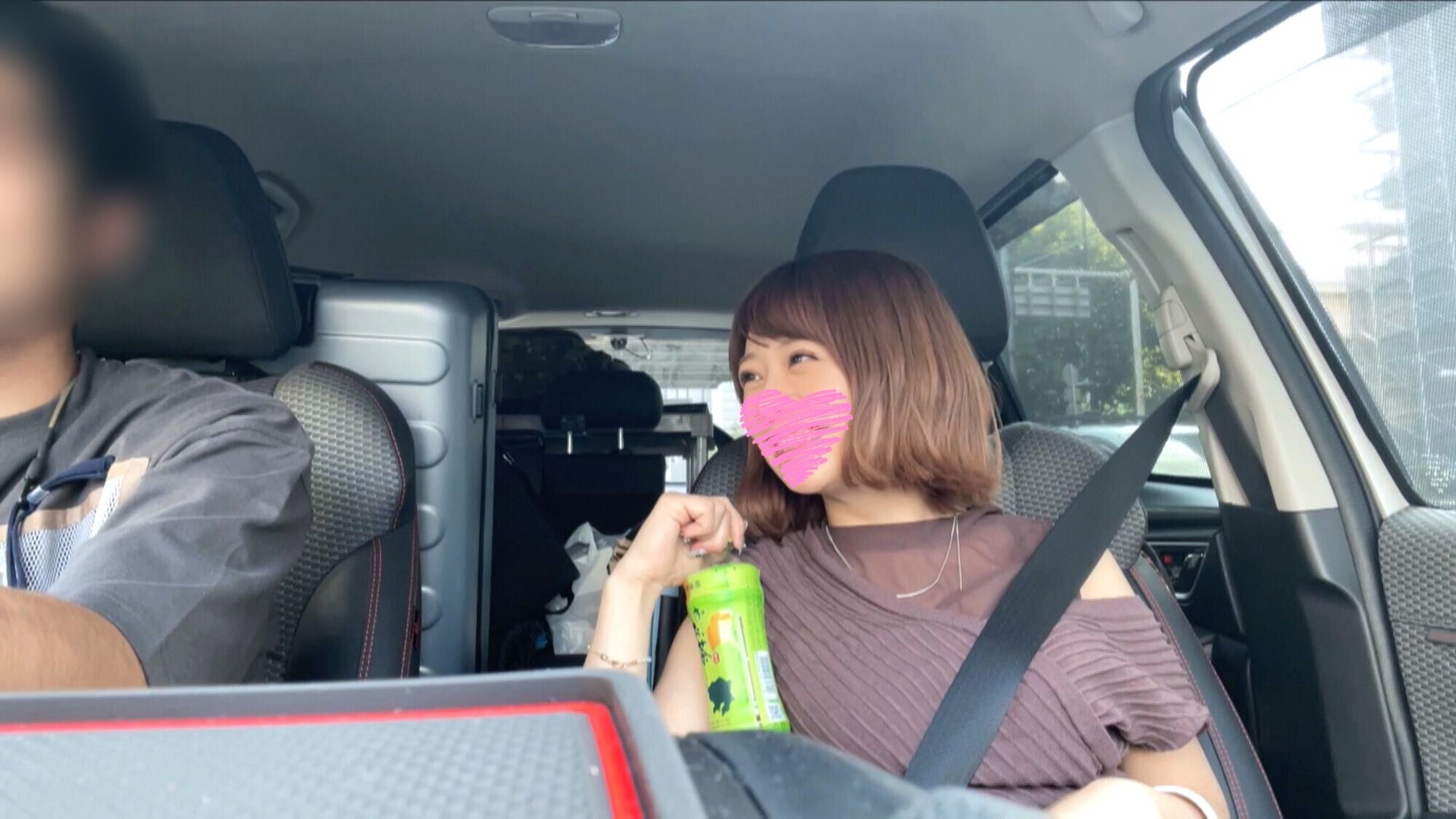 ハーフ顔のセフレ_激かわJDとのハメ撮り映像流出 画像1