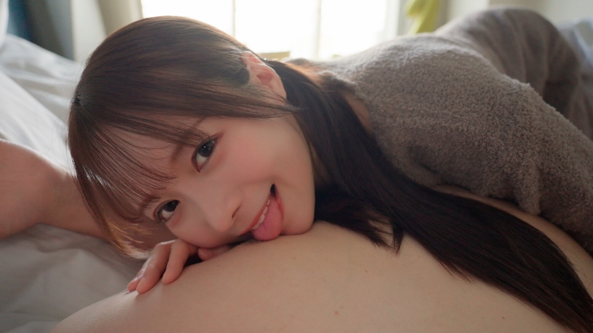 朝からしたい美人に2発射エッチ 画像1