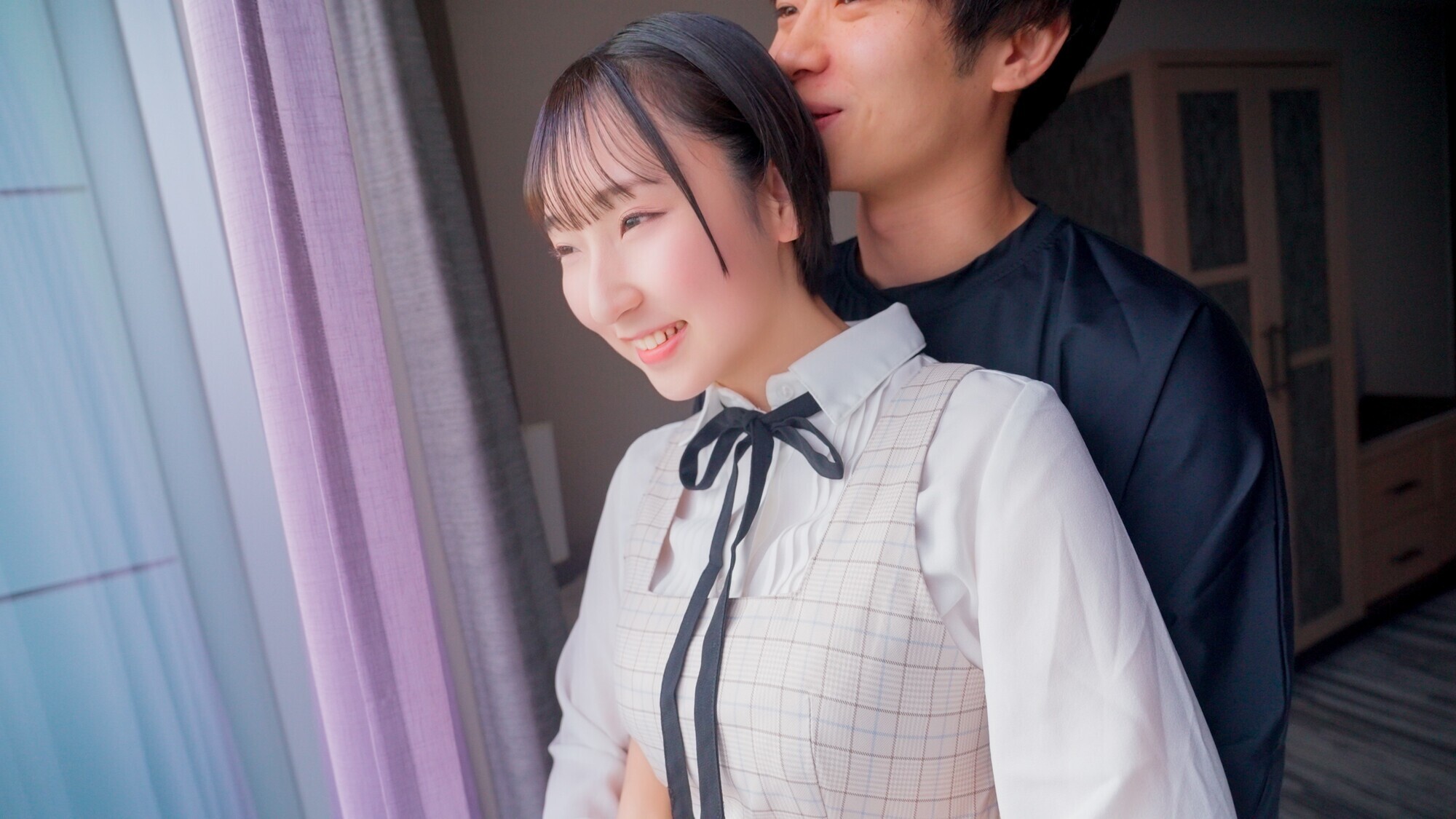 デート前におっぱじめ関西娘と中出しSEX 1枚目