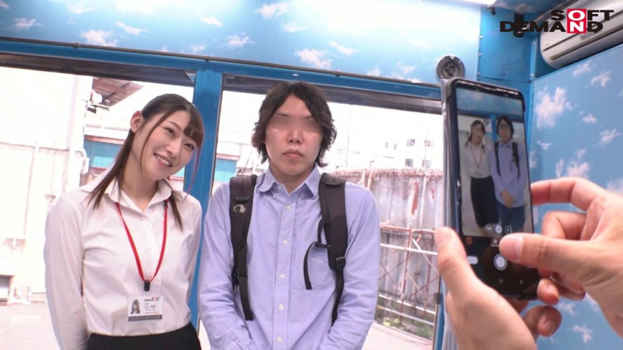 マジックミラー号ユーザー様体験乗車会で宣伝部の中山琴葉が真心こめてアテンド!男優気分のユーザー様方を止められない中山ちゃんはタジタジのまま中出し祭りに突入! 画像3
