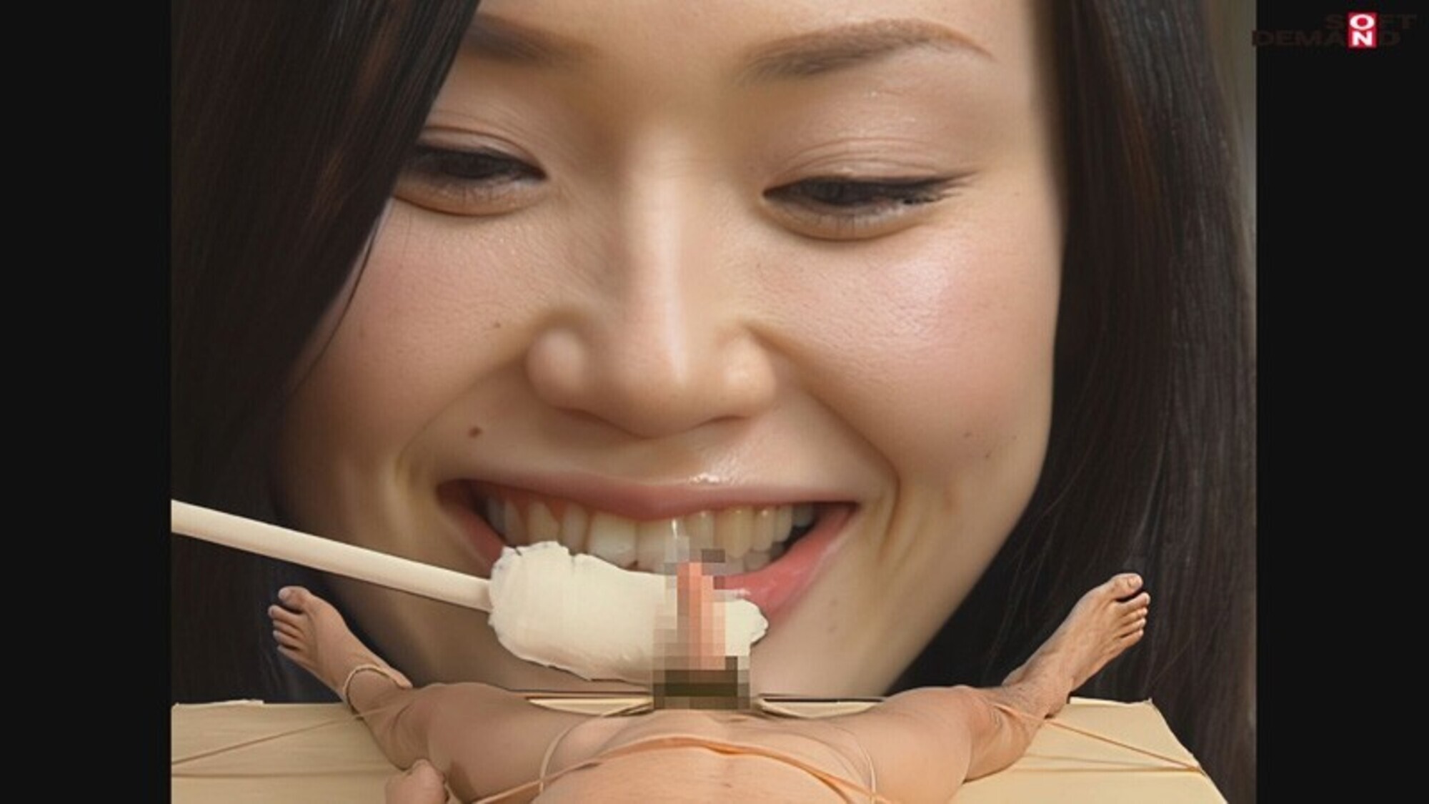 【 AI リマスター版 】ゆいちゃんの恋人 ある日突然、身長10cmに小さくなったボクと巨大な彼女 松野ゆい 画像6