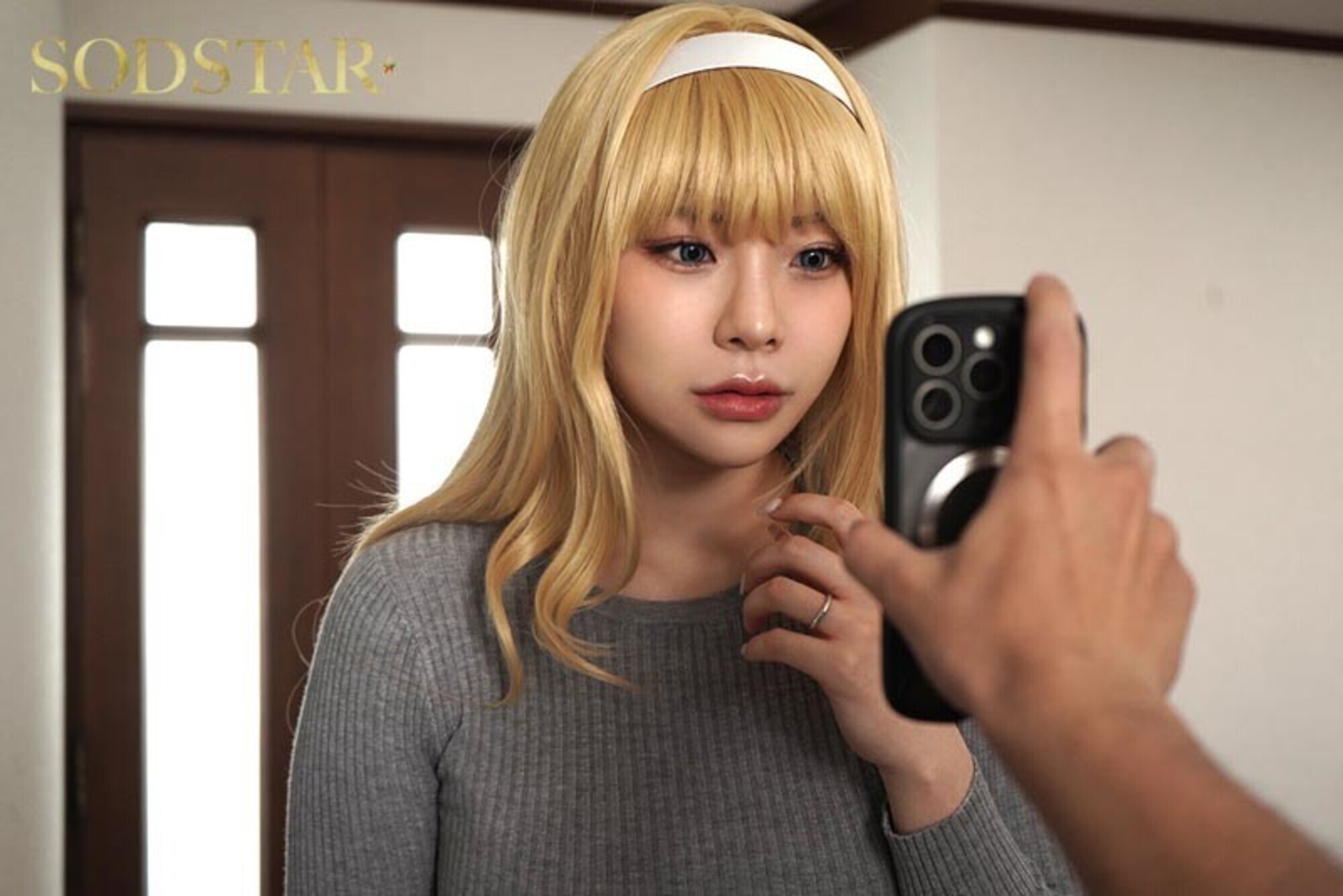 実写版 欲求不満の金髪人妻を誘ってみたらあっけなくチン堕ちしました SODSTAR神木麗x同人サークル“聖華快楽書店”コラボ作品! 画像8