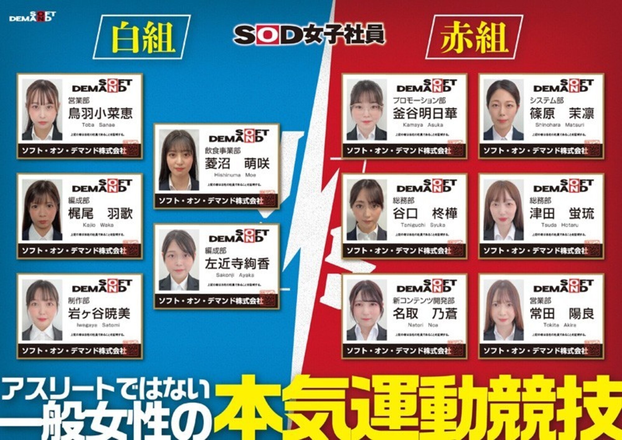 SOD女子社員 2025年度ソフト・オン・デマンド運動会 男女総勢37名の社員合戦! 3枚目