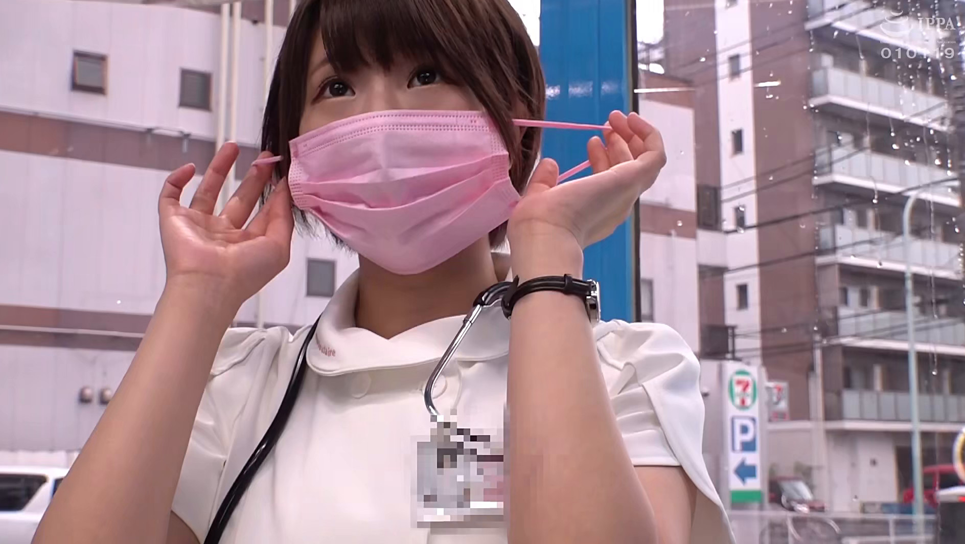 ナース中出しあんり。白衣の天使を騙してアナルVスポット指ズボッ!なし崩しに膣内デカチンデカチンナマ中出しSEX!撮って出しマジックミラー号 画像4