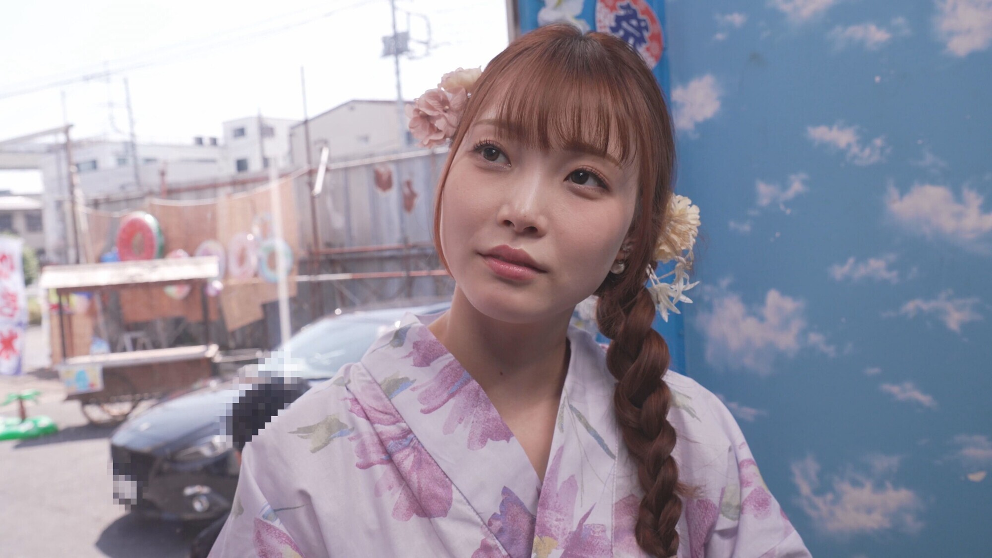 マジックミラー号ハードボイルド 浴衣カップル夏祭り!浴衣潮まみれ濡れグッチョエステ ミラー号の外に彼氏がいるのに淫乱スイッチ激押しで理性吹き飛ぶ絶頂アクメ! ~りりかちゃん&えいとくん編~ 画像1