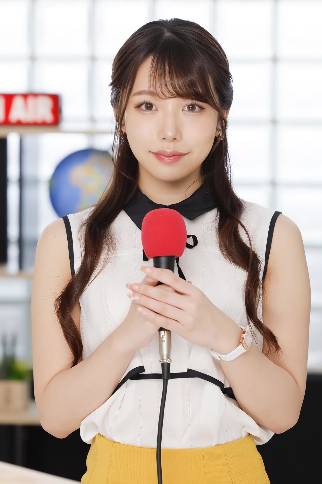 イカサレっ!めざましニュース「ON AIR 中は絶対に、表情を崩さない」負けず嫌い局アナウンサー 女子アナ3年目。ニュース番組メイン抜擢 画像1