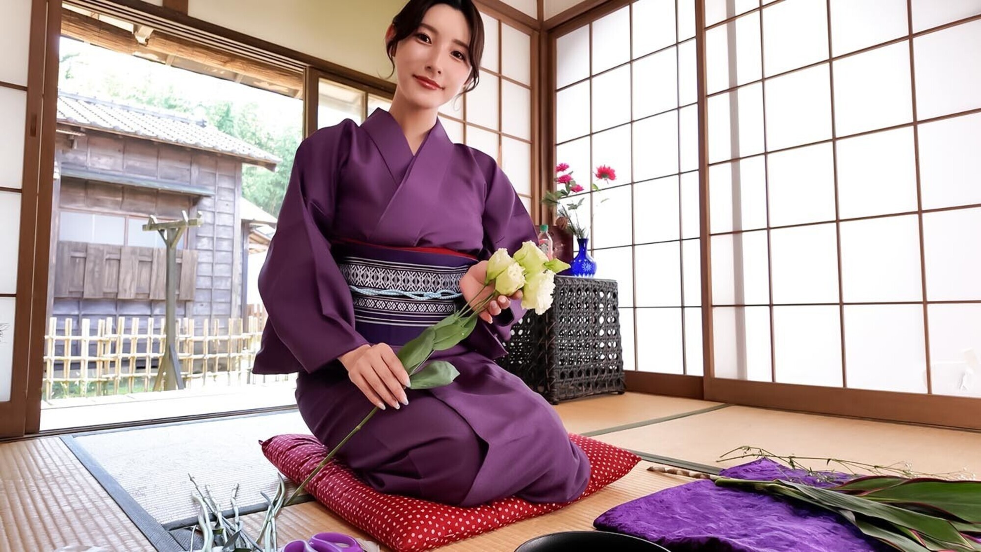 ようこそ日本へ!これが新しいJAPAN! オマ●コを刺激されながら華道・茶道・弓道を極める イキ我慢ジャパニーズガールズ 画像8