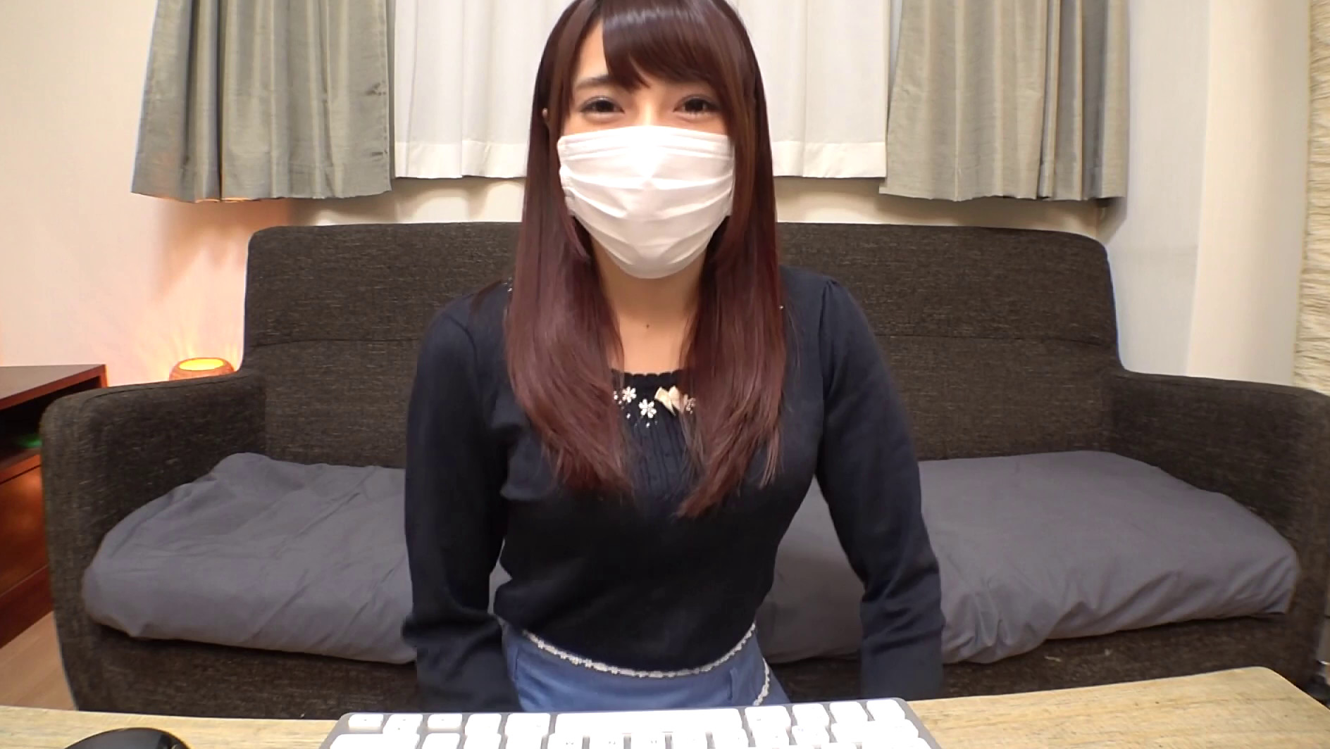 Eカップの人妻が中出し間でするチャット動画が流出! 画像1