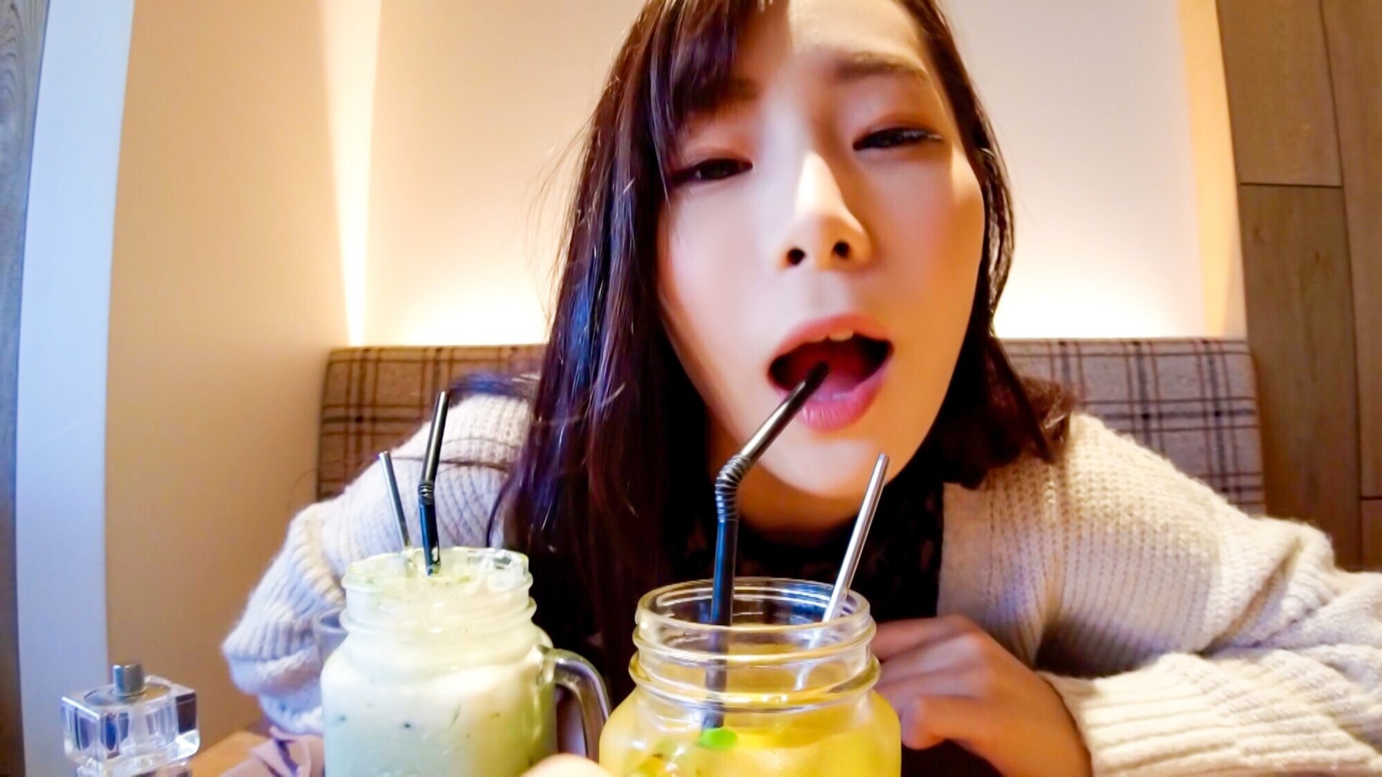 スレンダー巨乳の美ボディすぎる彼女 画像1