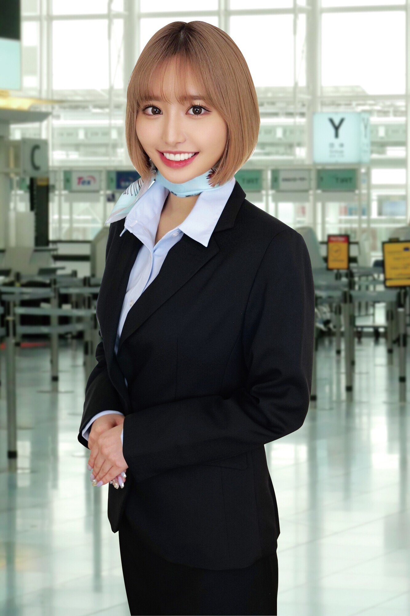 「乳首が感じる男性って・・・かわいい//」フライト帰りの美人CAが笑顔ですんごい乳首責め!?コリコリ乳首で勃起しっぱなし絶倫チ〇ポに黒パンストからマン汁が染み出すほど欲情!ずーっと乳首こねくり回し性交連続中出しSP 画像3