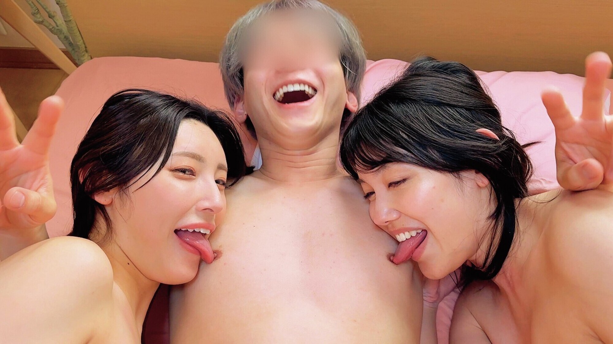 一般男女ドキュメントAV ドスケベヤリマンたちと宅飲み→朝を迎えるまでずっと中出し 綺麗なお姉さん2人がチ〇ポバカになるまでヌイてくれるハーレム合コン 画像19