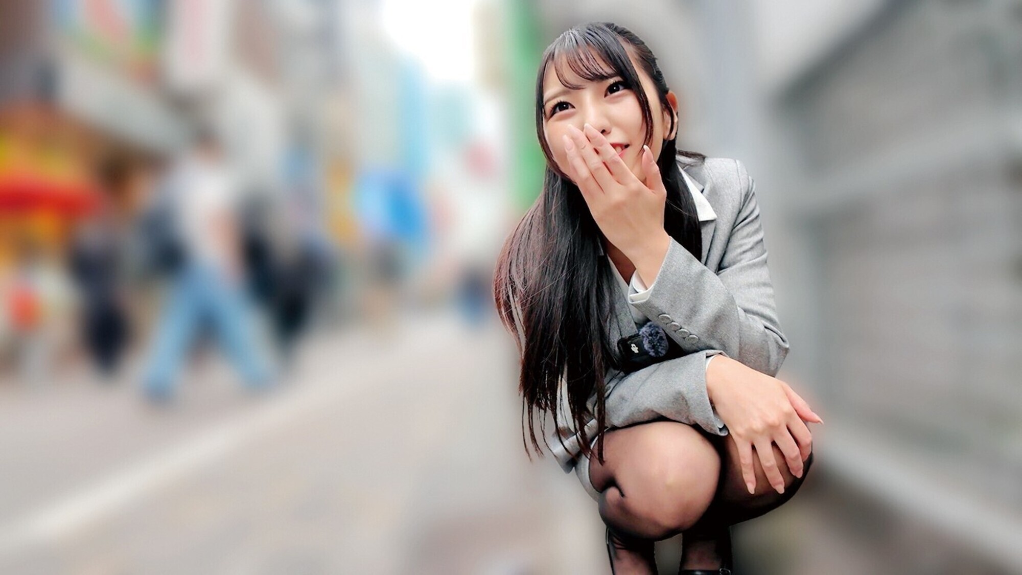 素人美少女とリモコンバイブお散歩ー黒パンスト敏感キャリアウーマン編ー「もう我慢できません・・・//」人ごみの中、黒パンスト美脚ガクブル震わせイキまくってしまうOLたち!人生初の羞恥プレイでまさかのエロスイッチオン!車移動中も大胆カーオナニー!最後はホテルで心行くまで生セックス! 画像10