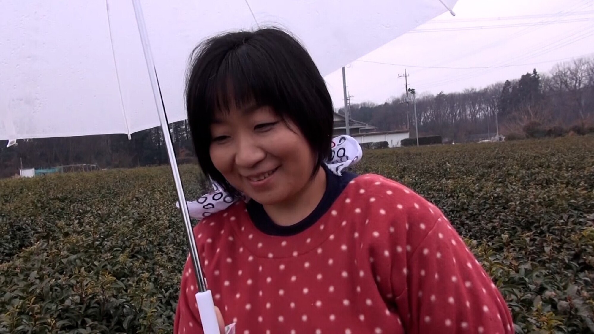 地味で素朴な田舎のおばちゃん!娯楽のない田舎暮らしに刺激を求めてAV出演!スケベなヨガリ声を響かせるガン突きSEX! 画像1
