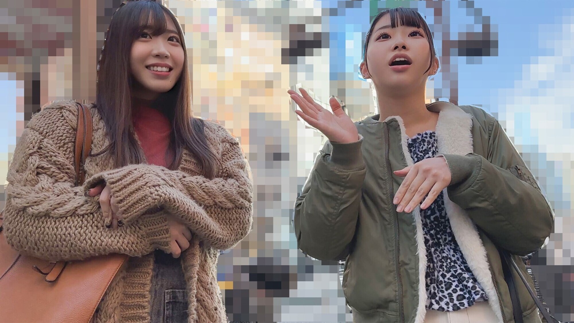 美尻大学生/種付けデート/純粋SEX/中出し好き/Mちゃん&Rちゃん 画像1