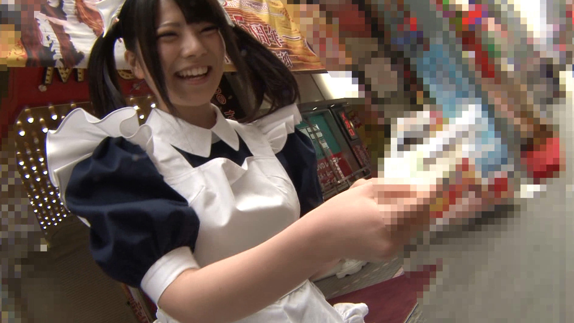 メイド喫茶の店員さん 今日のお仕事は中出し交尾 あい 画像1