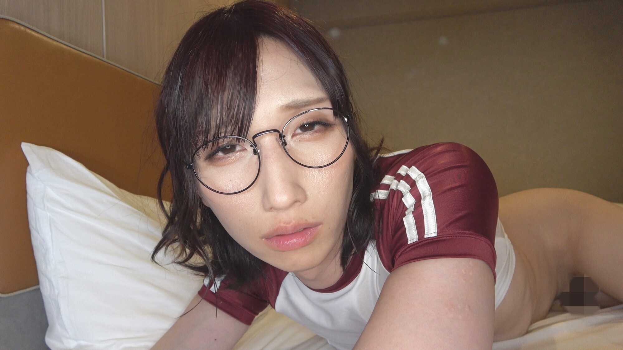 密会男の娘 美貌の潮吹き女装子とびしょ濡れホテル性交 おりん 画像20