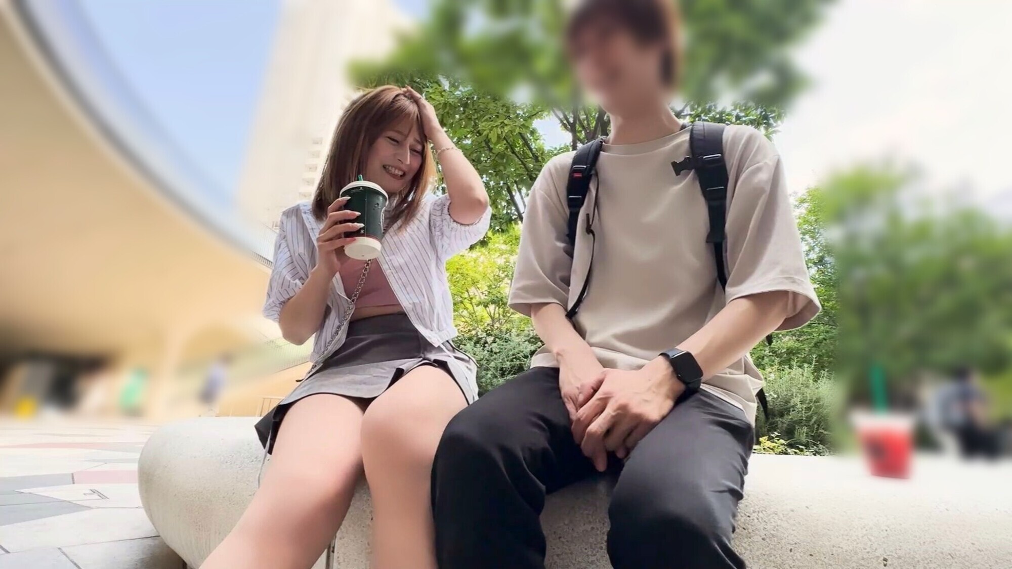 【超肉食のビジュ最強エロ娘とマッチング!!】【ふわふわ美G乳の美白美肌のエロ過ぎBODY】【即尺&即ホテイン!!で連続搾精5発】締まり良好!!生ちん挿入でノッキオンヘブンズ膣 優梨まいな 画像3