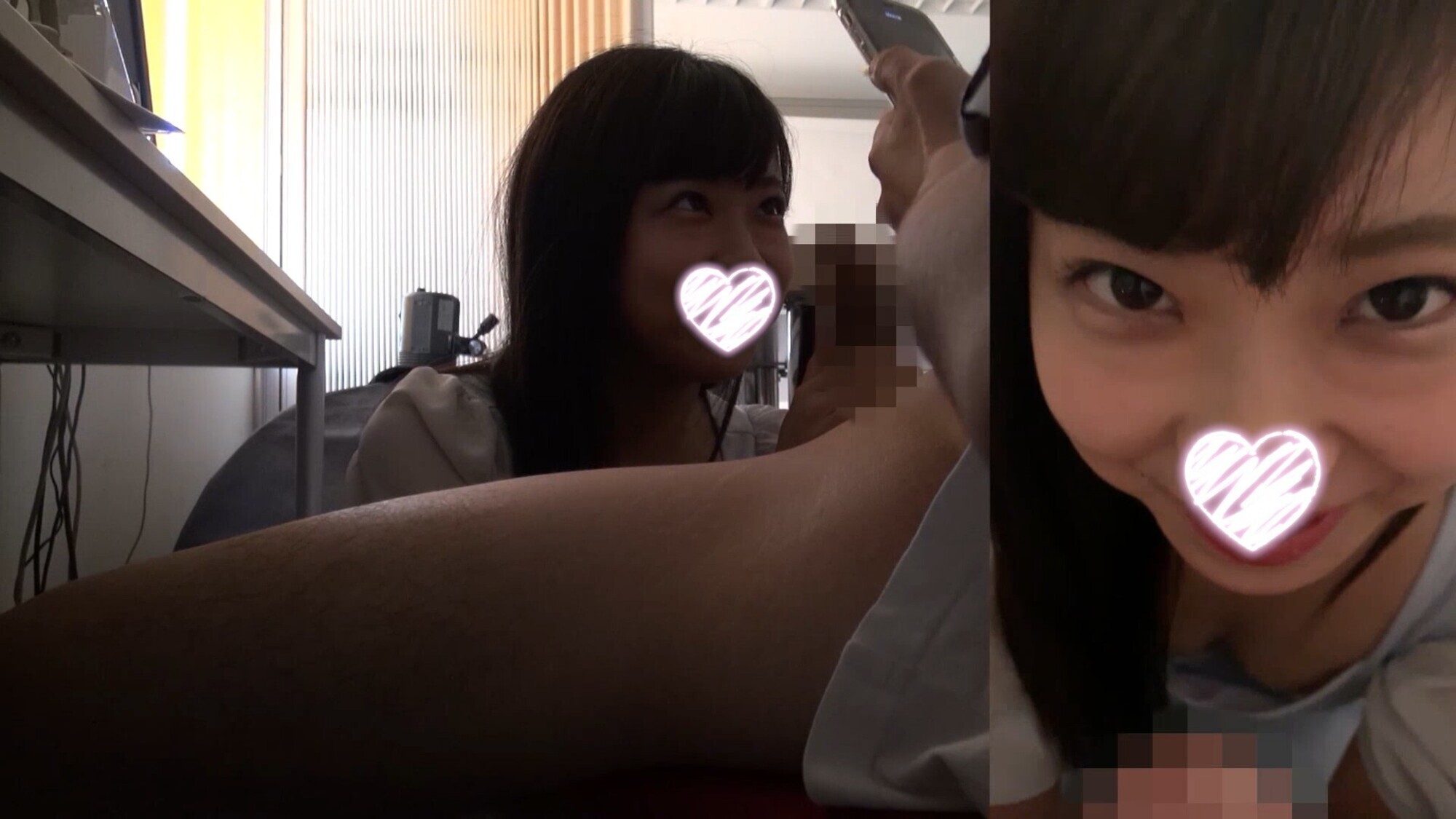 【個人撮影】※ヘッドホン推奨 フェラされてる最中に突然おしっこしたら飲尿してくれた［元アイドルバイト戦士かえで］【Y-070】 画像1