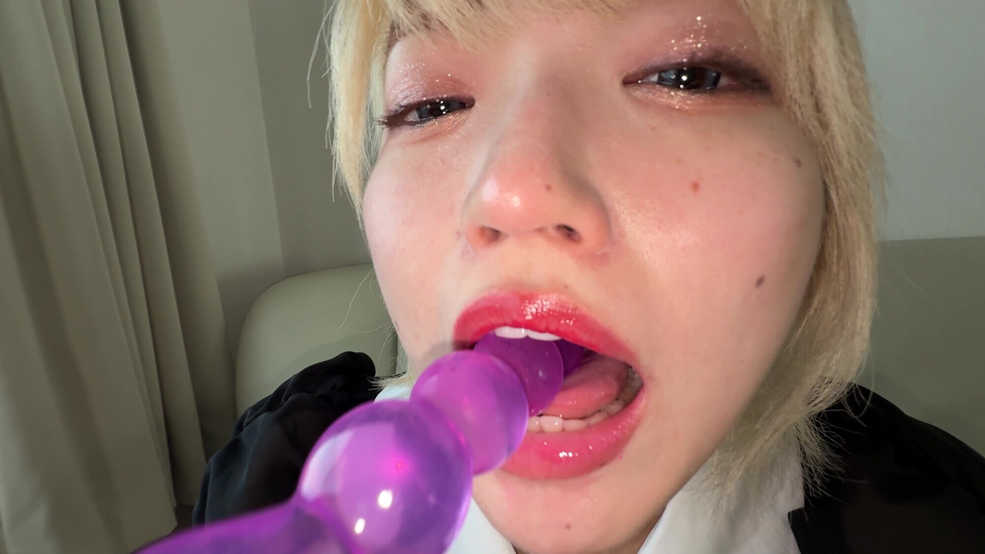 【個人撮影】安堂はるの 童貞卒業！？初喉チンコ触り 画像8