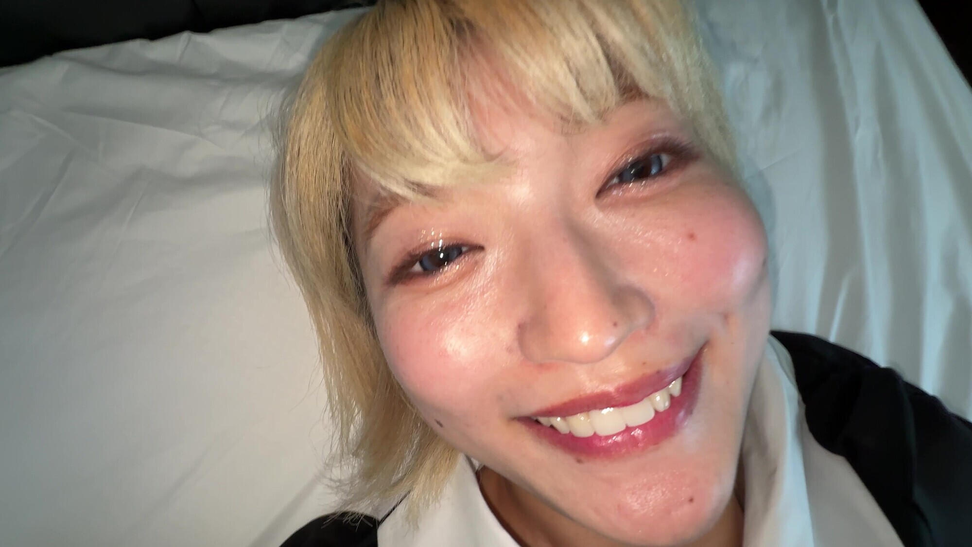 【個人撮影】安堂はるの ムラムラ限界!押し倒し鼻舐め&キス 画像9