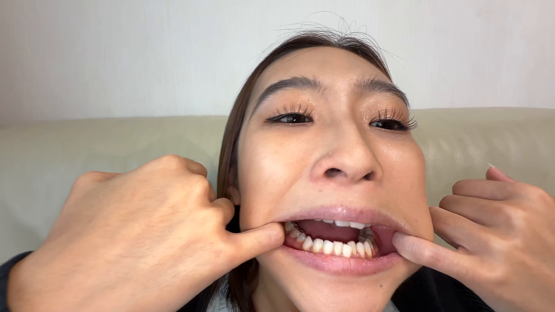 【個人撮影】旭メイサの喉チンコいじり 画像6