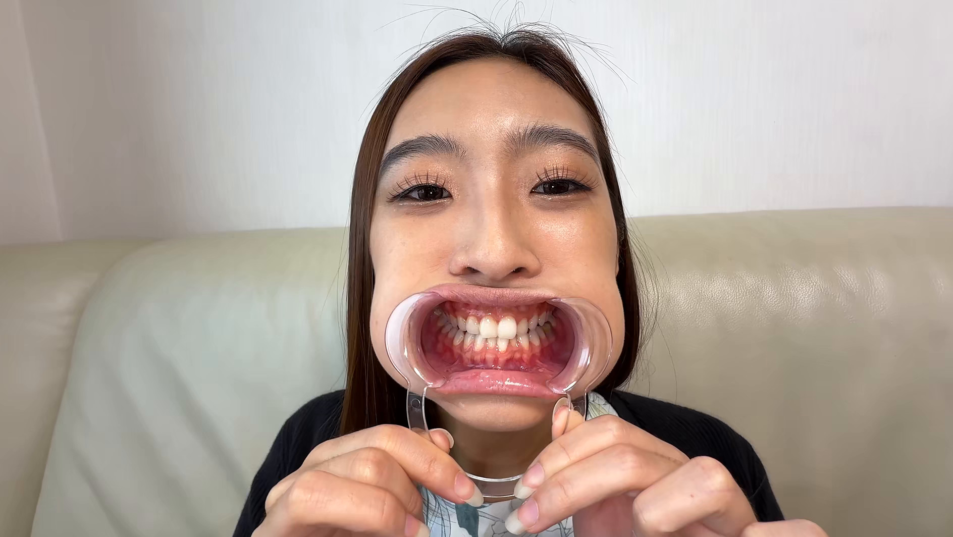 【個人撮影】旭メイサの喉チンコいじり 画像10