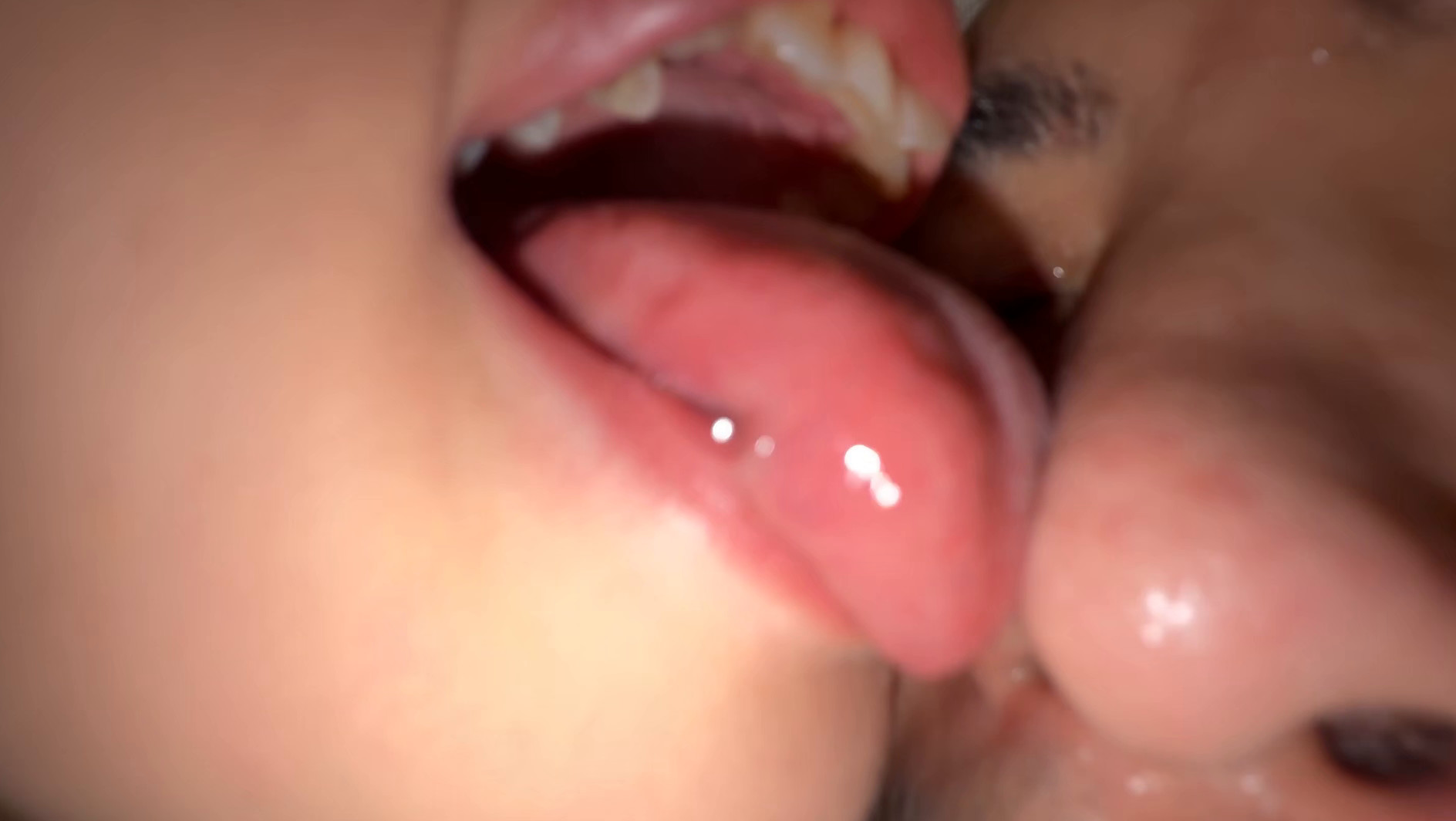 【個人撮影】原美織の唾液ローションでフェイスマッサージ