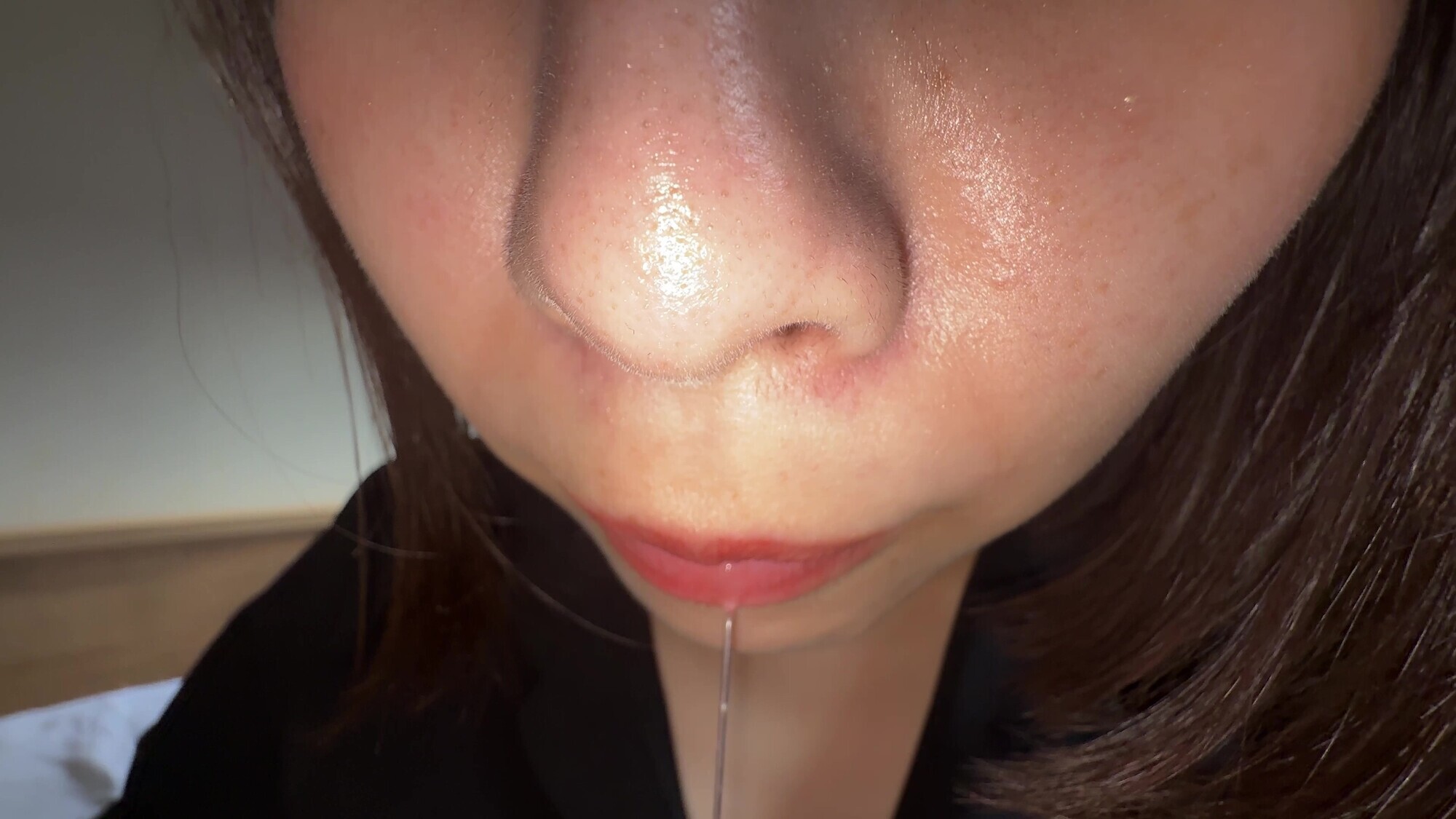 【個人撮影】湊波流の舌ブラシで「汚舌苔」採取！