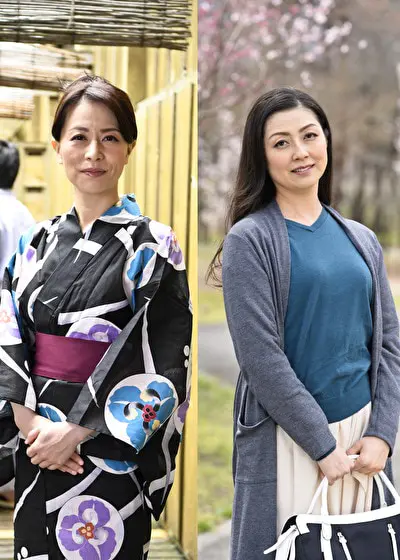 【井上綾子／咲良しほ】母●交尾 義母と息子の絶頂SEX秘湯旅！