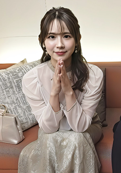 同窓会帰りの友達同士 ななこ＆かつや