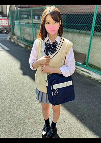 【個人撮影】顔出し都立K1学校サボってやってきたショートカットのミニスカ女子とP活_遊び盛りな美小女に連続挿入→連続中出し