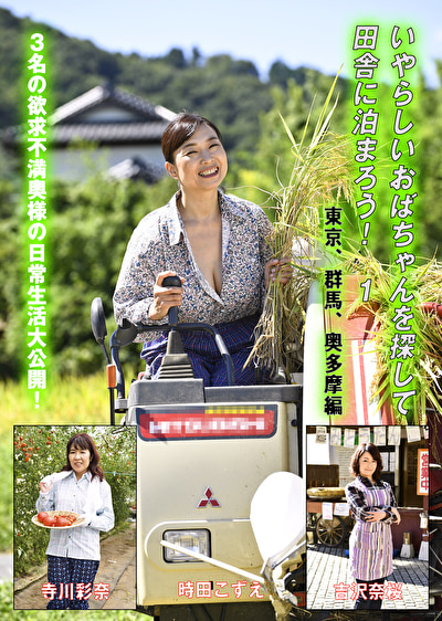いやらしいおばちゃんを探して田舎に泊まろう！ 1 東京、群馬、奥多摩編 3名の欲求不満奥様の日常生活大公開！