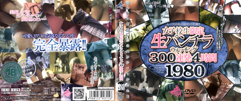 女子校生限定 生パンチラウォッチング300連発4時間 1980