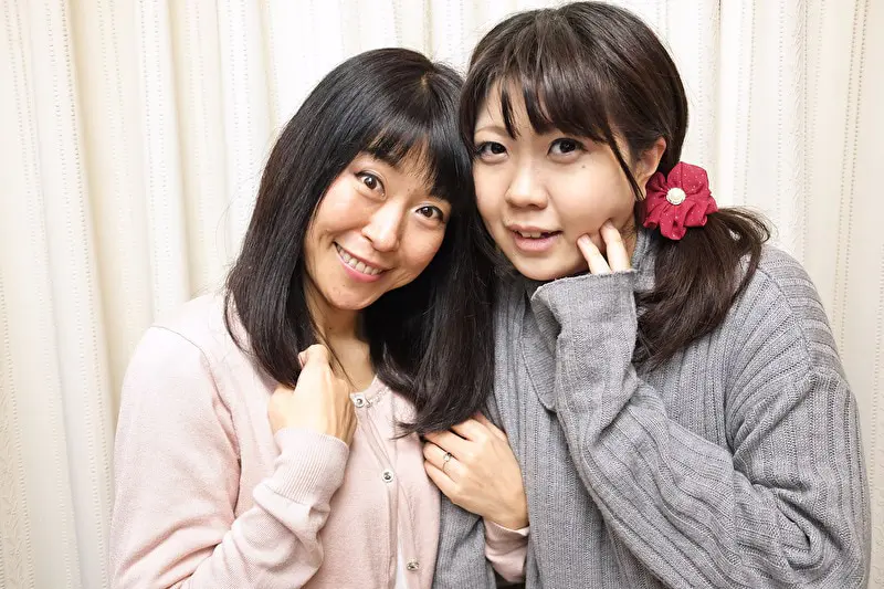 ちづる（母）ねね（娘）