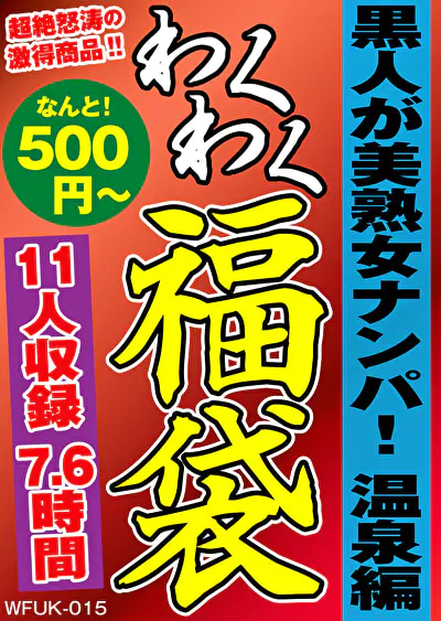 黒人が美熟女ナンパ！ 温泉編 福袋 11名 7.6時間