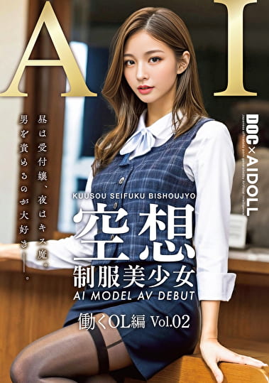 空想美少女 AI MODEL AV DEBUT 働くOL編 Vol.02