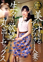 美しすぎるアラフォー人妻の生々しい欲望丸出しセックス