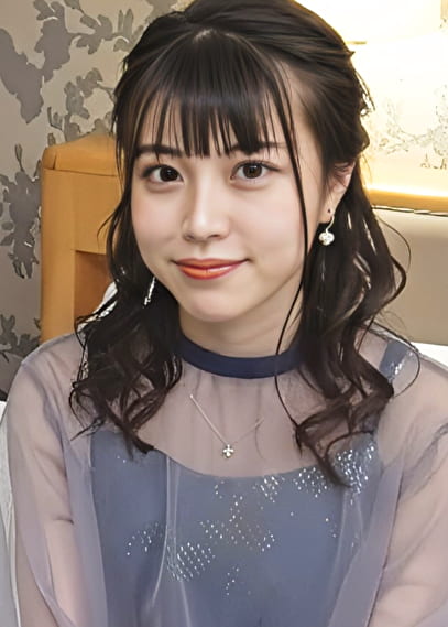 同窓会帰りの友達同士 なつき＆たくみ