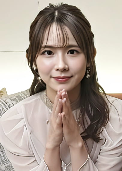 同窓会帰りの友達同士 ななこ＆かつや