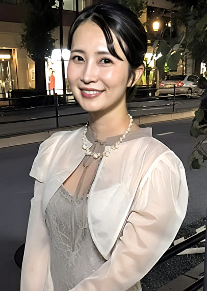 結婚式帰りにお口だけでコンドーム装着にチャレンジ！妊娠願望爆アゲ！きのこ頭チ〇ポに秒でイキまくる性欲モンスター爆誕