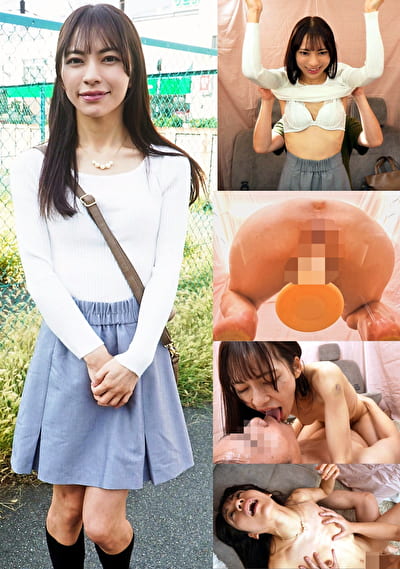 騎乗位ディルド腰振りチャレンジ！失敗したら即ハメ罰ゲーム！！スレンダーうみちゃん編