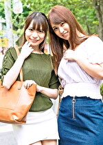 【素人・人妻】笑顔で3Pしちゃうママ友若妻 えま26歳＆いおり25歳