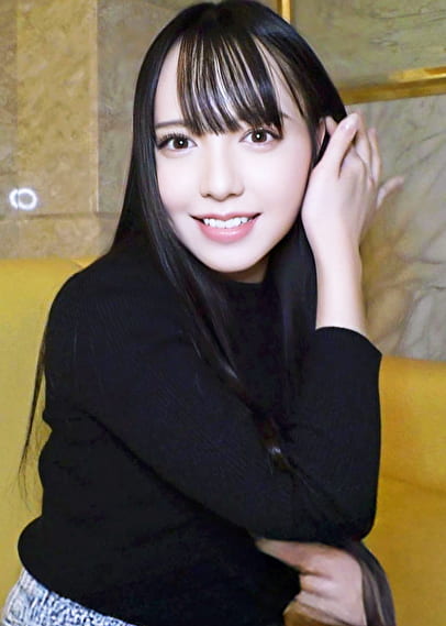 クールビューティなスレンダー黒髪美少女が生チンに淫乱開花