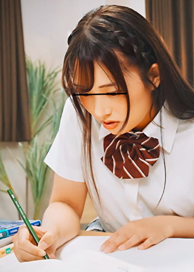 「ごめんなさい。」家庭教師をしていた教え子の大事な入試の直前に･･･勉強疲れでスイミンしている彼女をヤっちゃいました。