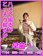 【素人・人妻】ハメて撮るかこっそり撮るか 早苗 1