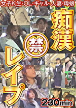 痴漢 禁 レイプ 230min