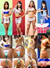 素人パンチラ in 自宅で個人撮影会 vol.050 素人モデル美女4名 エロお姉さん引いた！レースクイーンコス撮影会