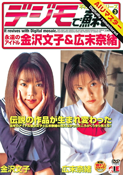 【AIリマスター】デジモで蘇る 不朽の名作シリーズ VOL.3 永遠のアイドル金沢文子＆広末奈緒