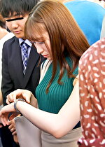 生中集団 7 デカ尻清楚人妻